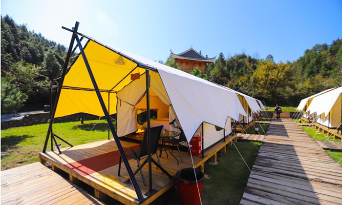 天幕小屋民宿、餐廳帳篷